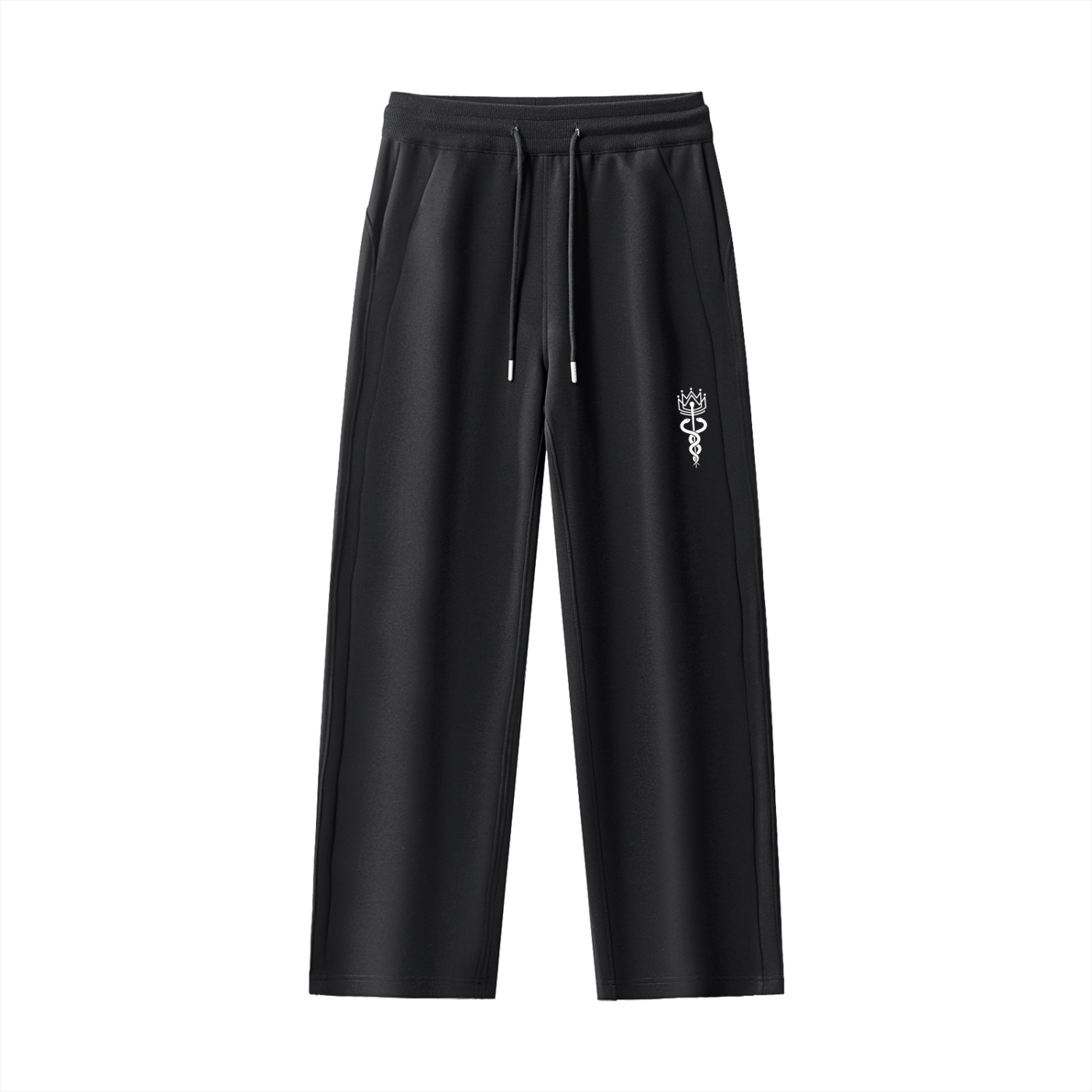 women Essential Drawstring Straight-Leg Sweatpants