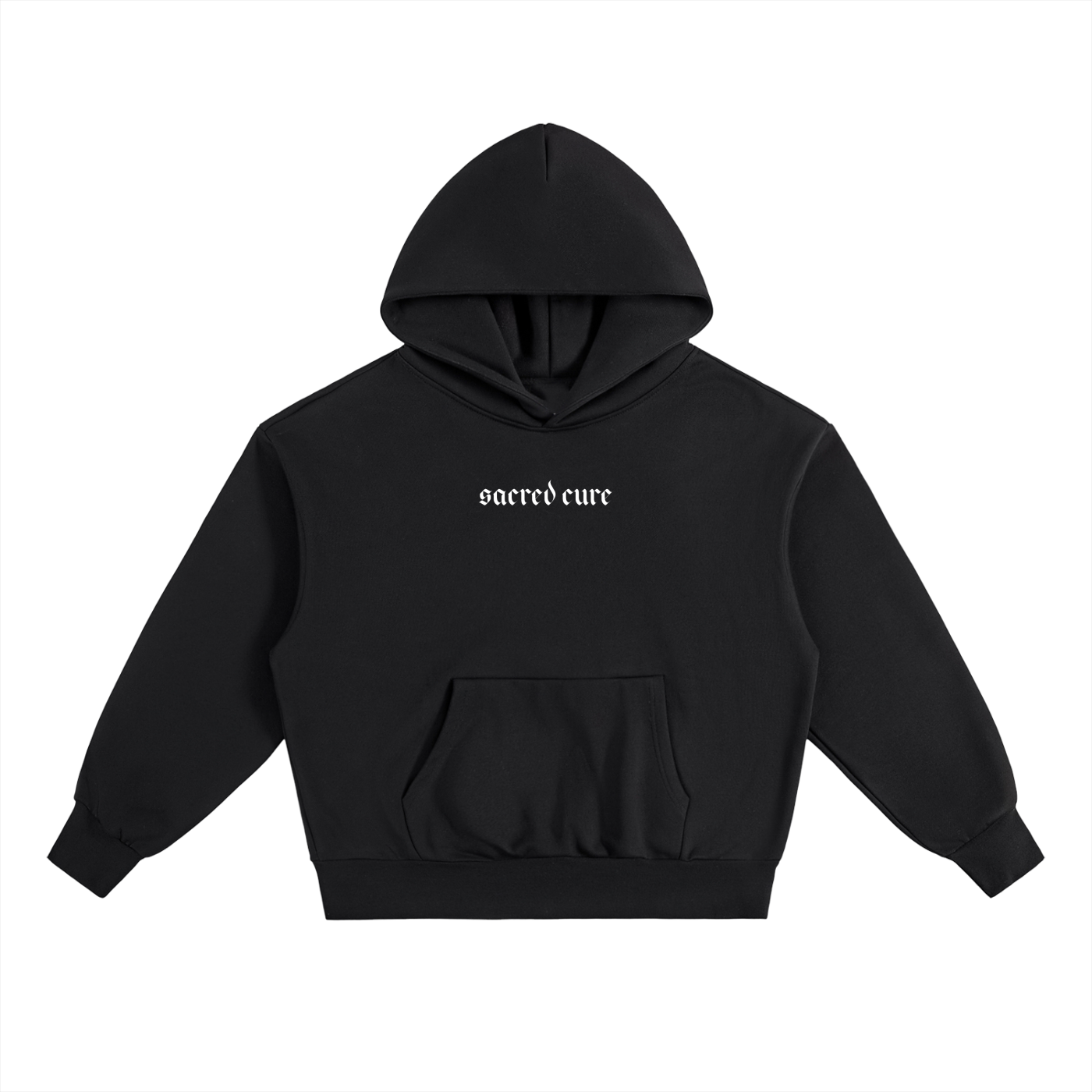 mens Essential Heavyweight Fleece Hoodie