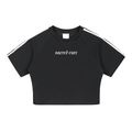 women Taped Cooling Performance Crop Top