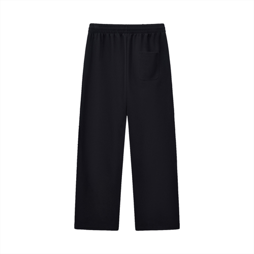 Mens Curved Stripe Straight Sweatpants