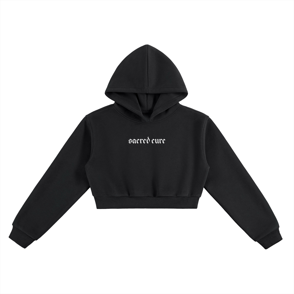 women's Essential Cropped Hoodie