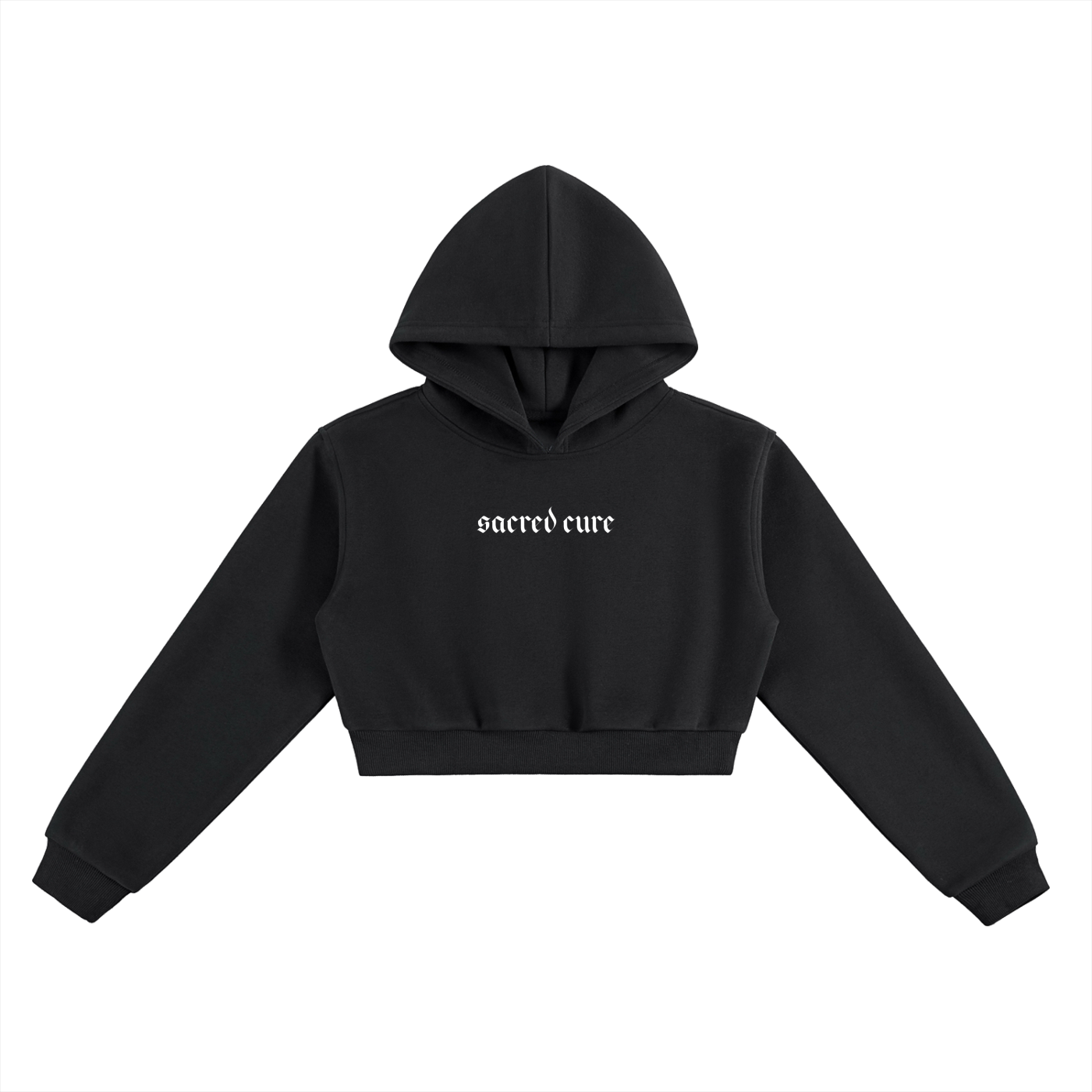 women's Essential Cropped Hoodie