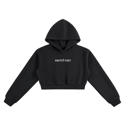 Her Cropped Hoodie