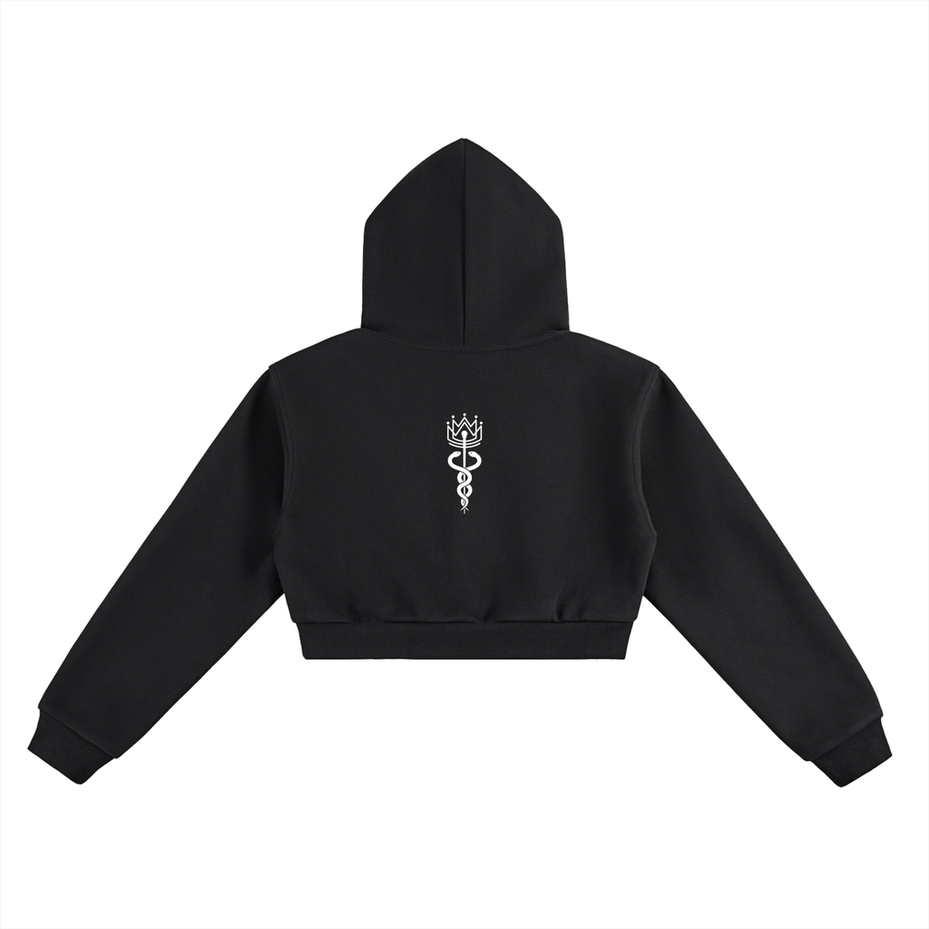 women's Essential Cropped Hoodie