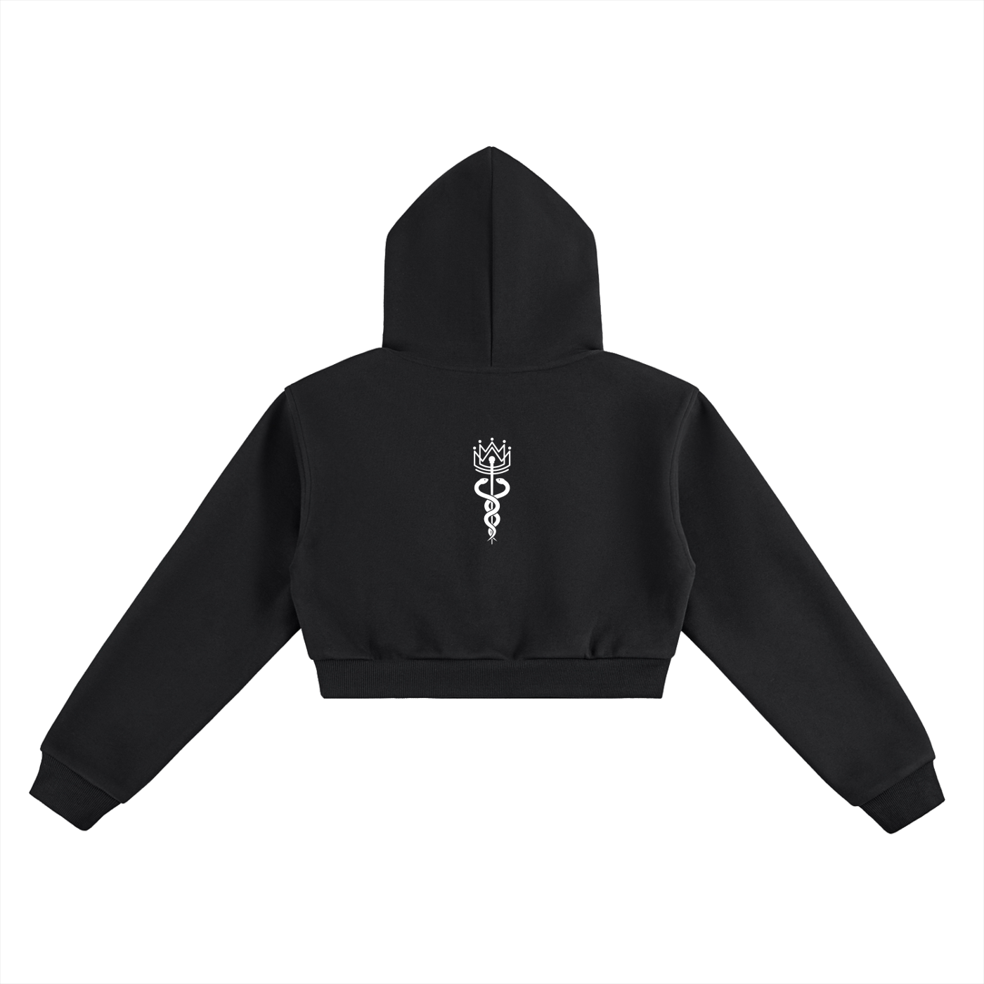 women's Essential Cropped Hoodie