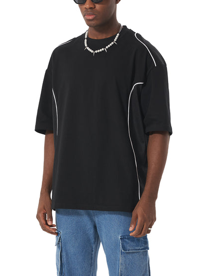 Piped Panel Tee