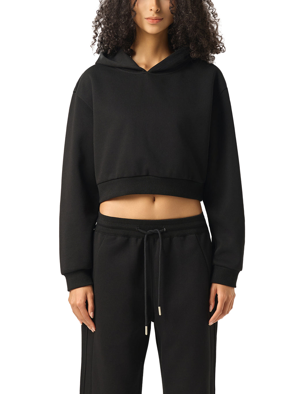 women's Essential Cropped Hoodie