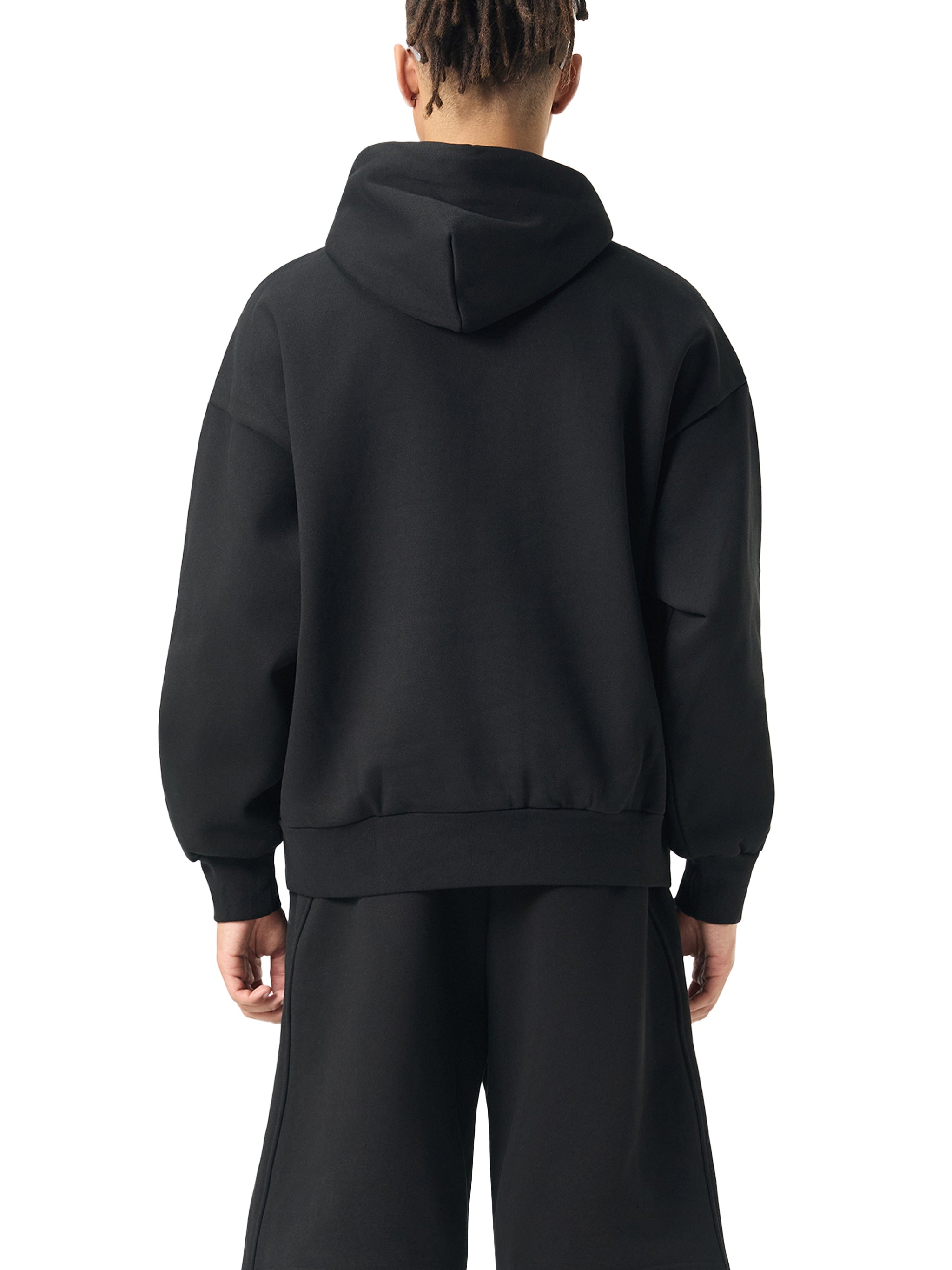 mens Essential Heavyweight Fleece Hoodie