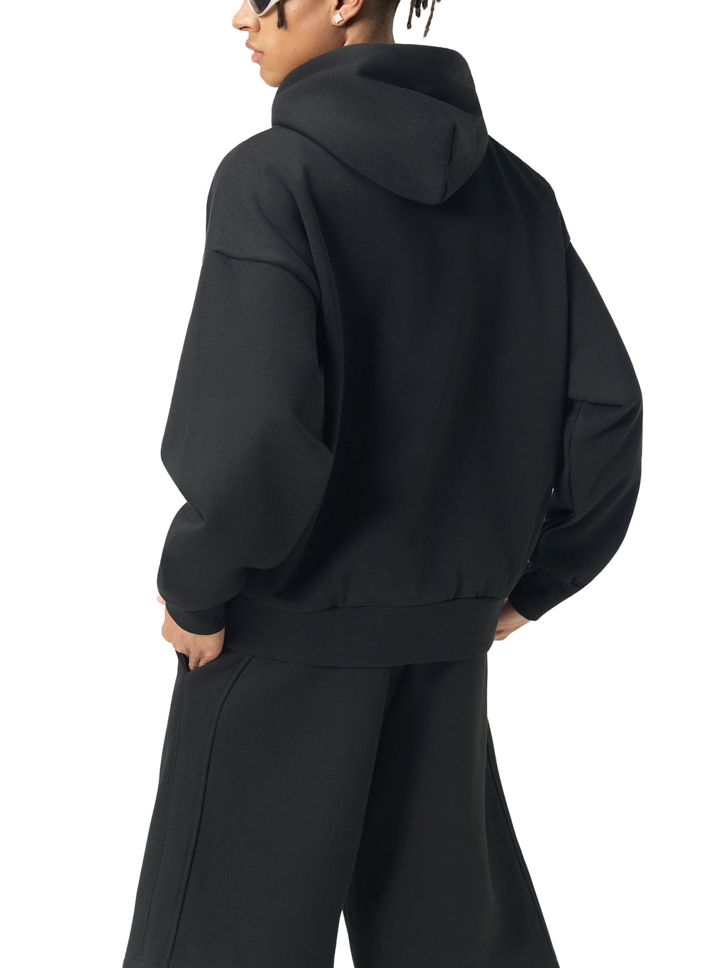 mens Essential Heavyweight Fleece Hoodie