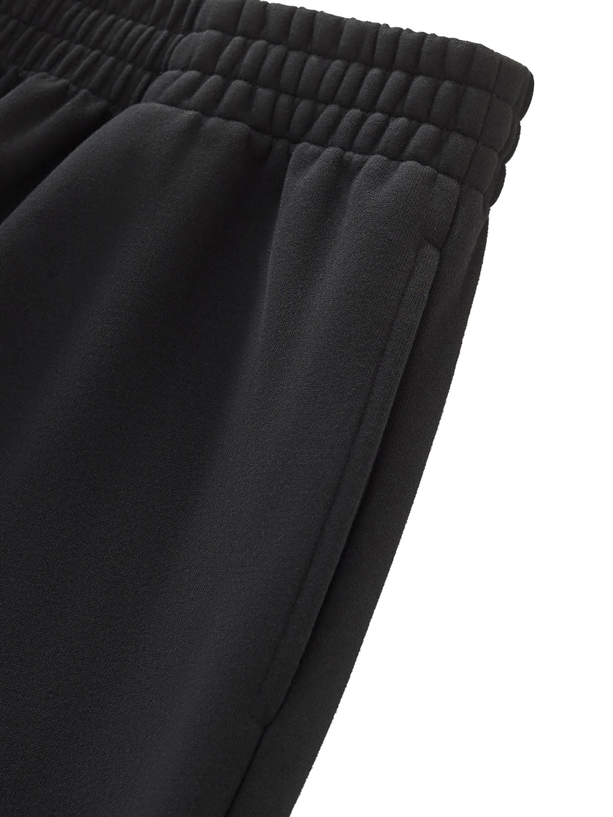Mens Curved Stripe Straight Sweatpants